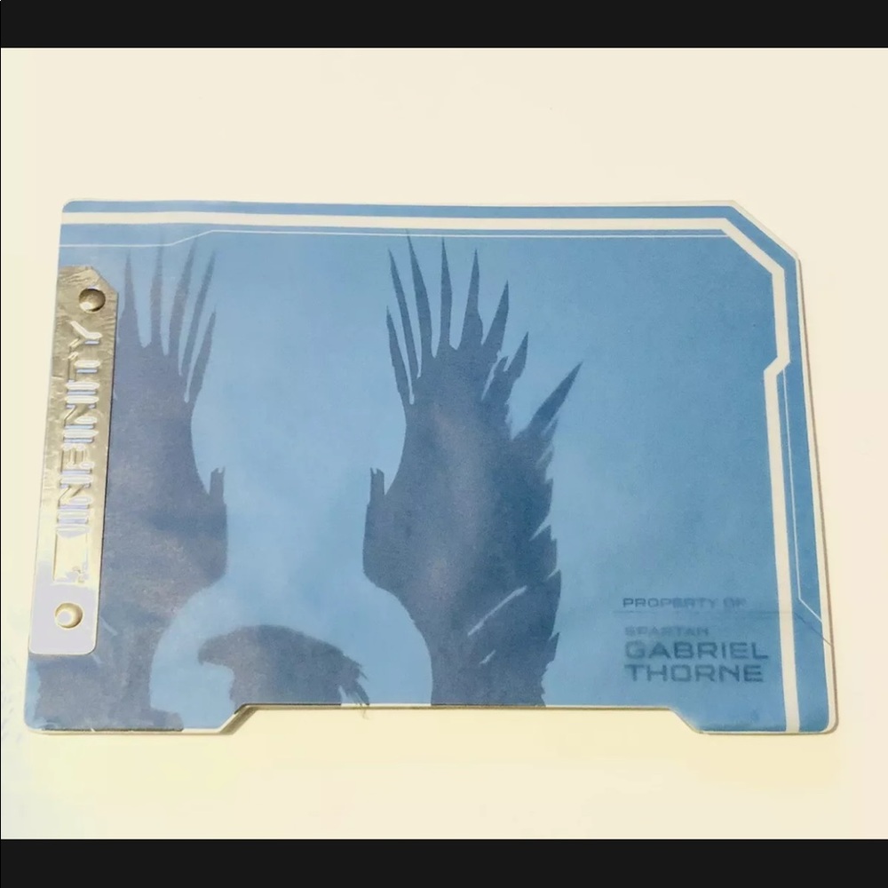 Halo 4 Property of Gabriel Thorne Limited Edition Xbox 360 Book with Poster